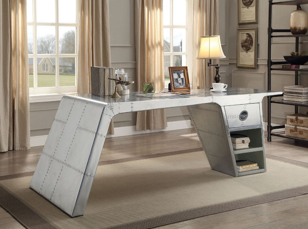 Brancaster - Desk - Metallic