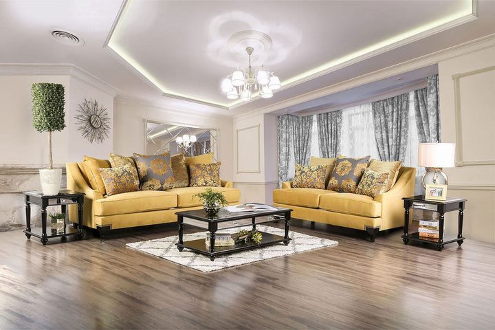 Viscontti - Sofa - Gold / Gray