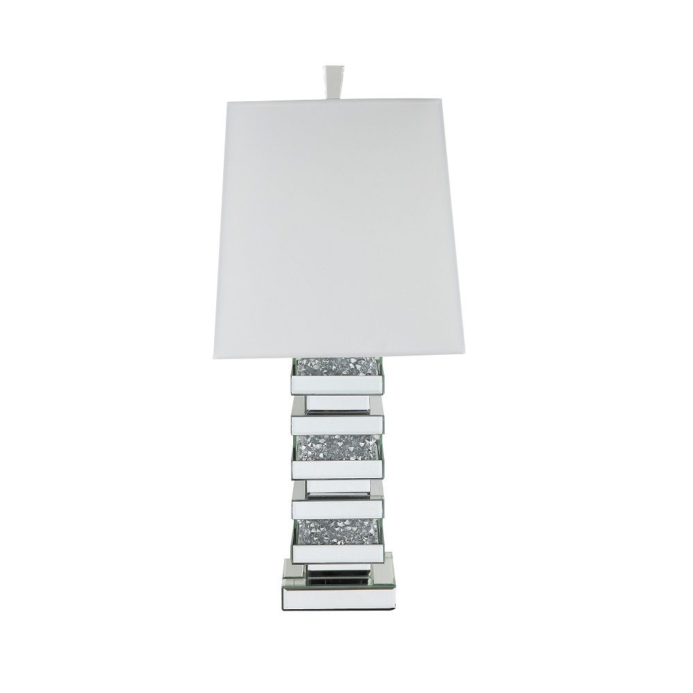 Noralie - Table Lamp - Pearl Silver - Glass