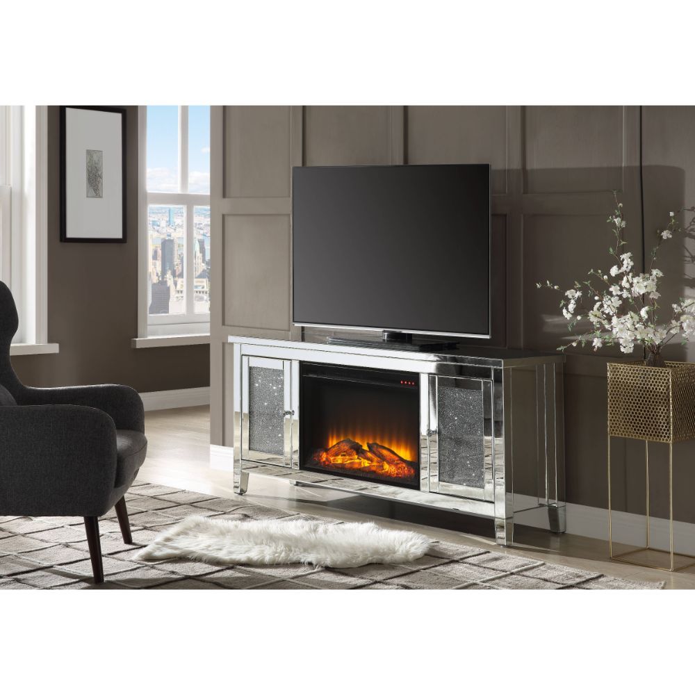 Noralie - TV Stand w/Fireplace