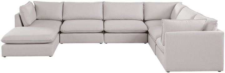 Mackenzie - Modular Sectional 7 Piece - Beige