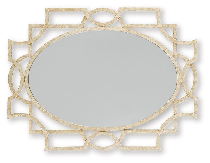 Fulkmore - Antique Gold Finish - Accent Mirror