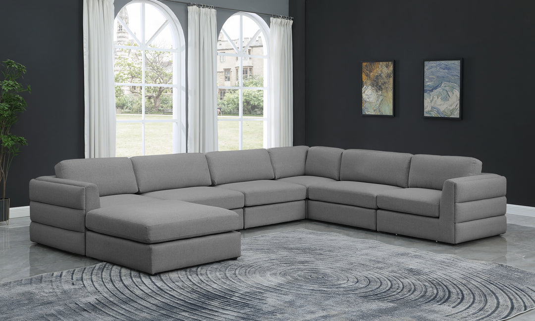 Beckham - Modular Sectional 7 Piece - Gray