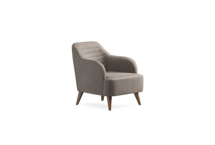 Brown Colt Feather Sona Armchair