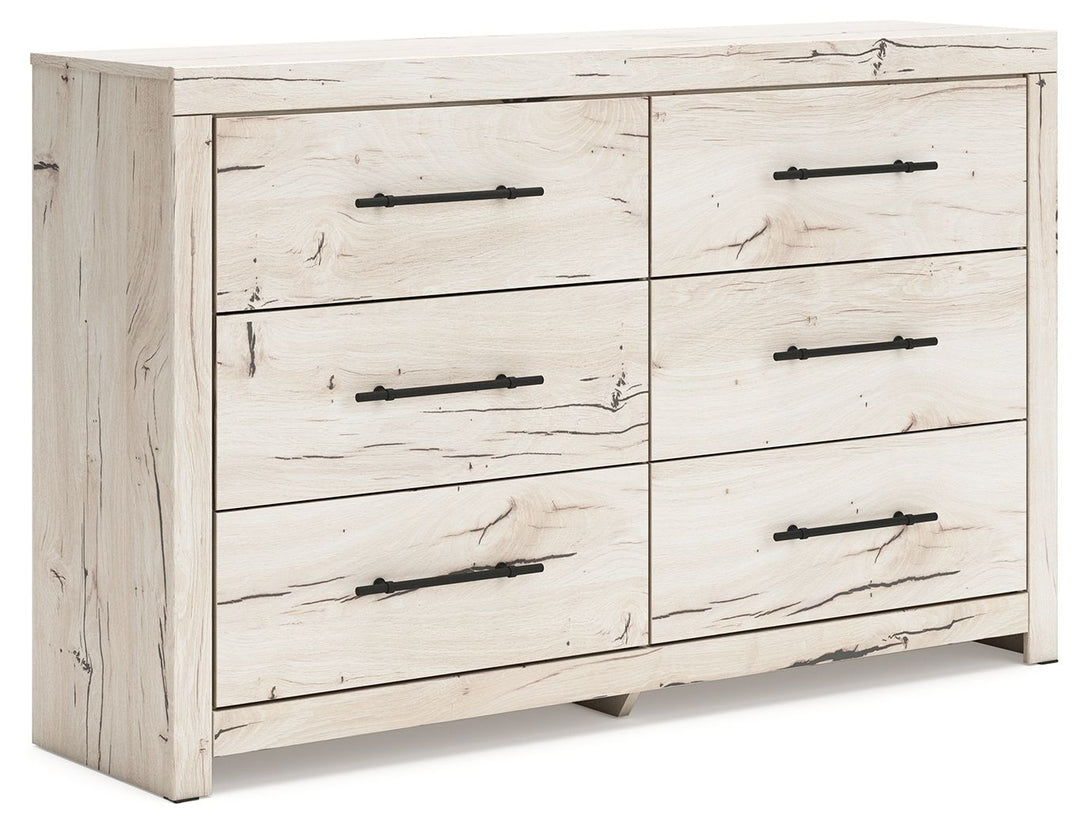 Lawroy - Light Natural - Six Drawer Dresser