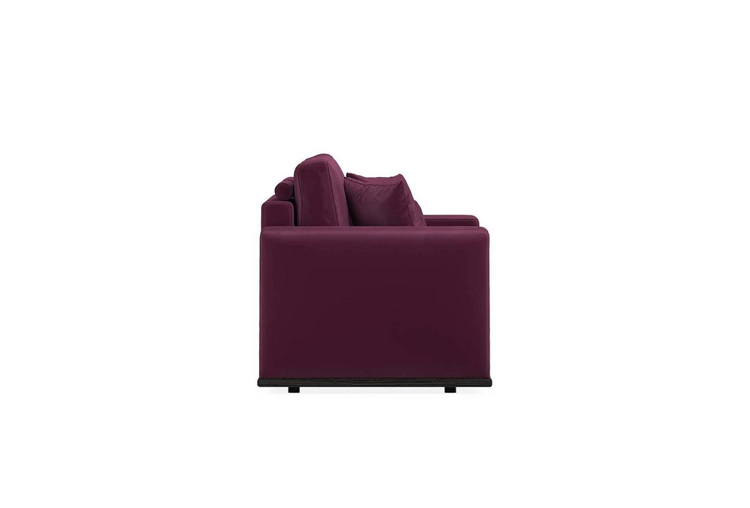 Carino 3-Seater Sofa, Colt Feather (Burgundy)