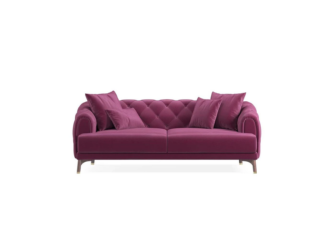 Burgundy Colt Feather Navona 2.5-Seater Sofa