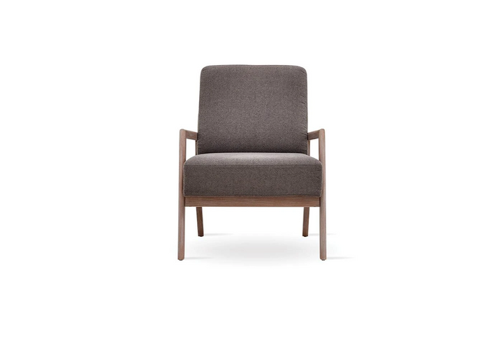 Taupe Boucle Basel Armchair