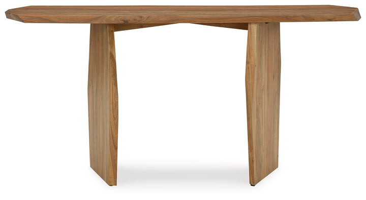 Holward - Natural - Console Sofa Table