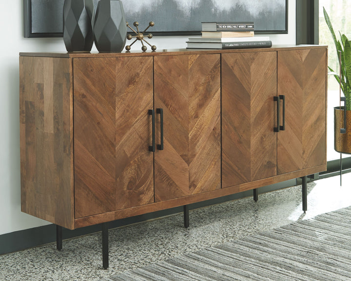 PratTVille - Brown - Accent Cabinet