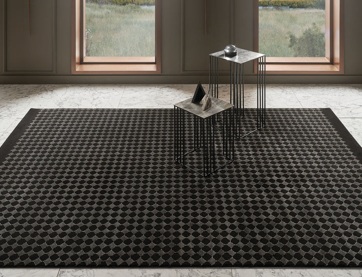 Mate - Carpet 5'x8' - Black / Grey