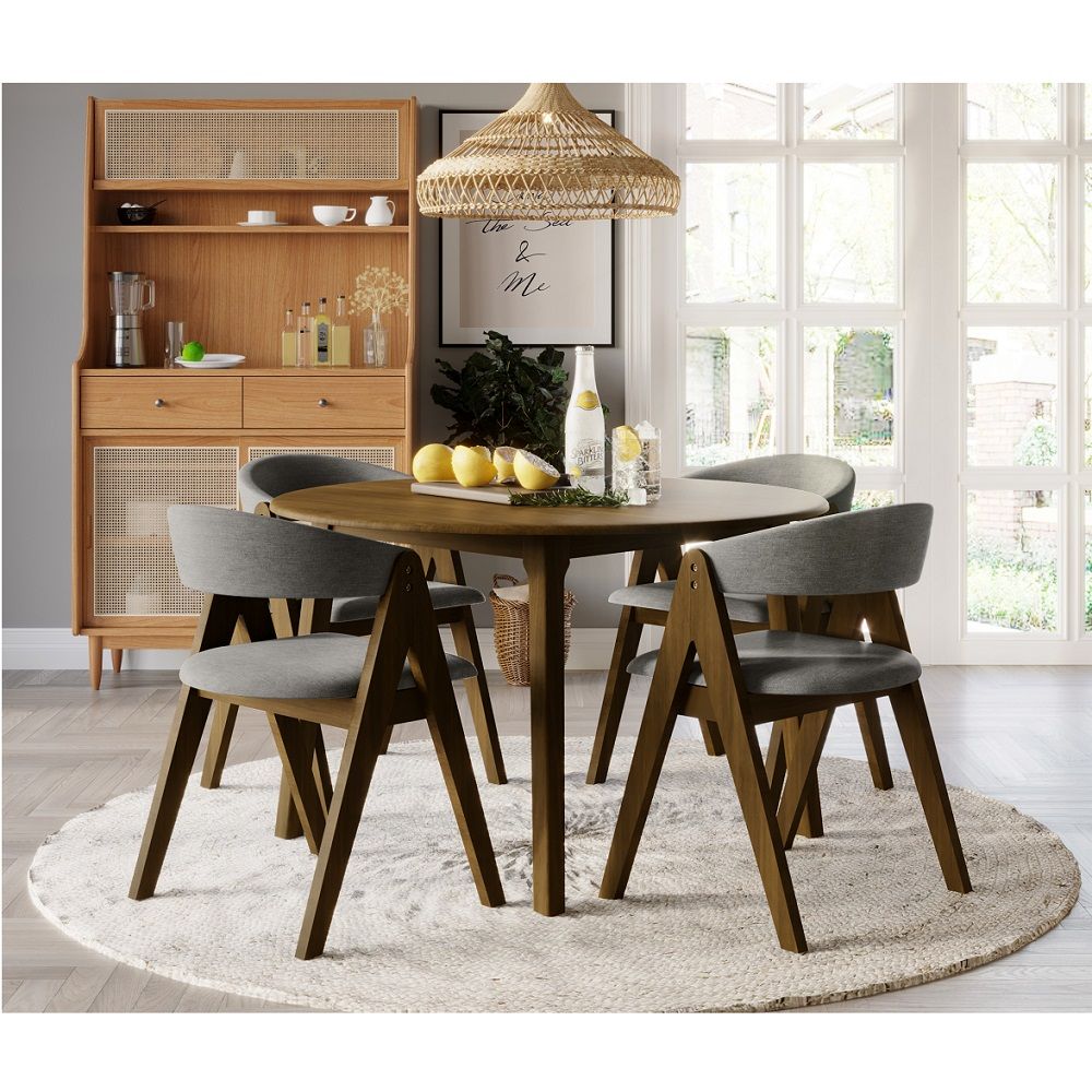 Keiki - Round Dining Table - Walnut