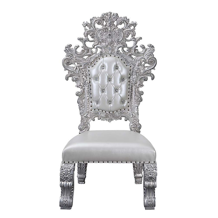 Valkyrie - Side Chair (Set of 2) - Antique Platinum