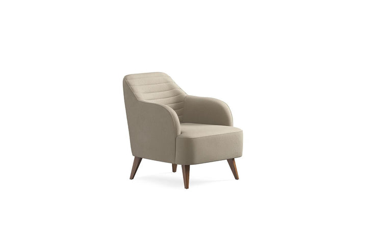 Light Brown Colt Feather Sona Armchair