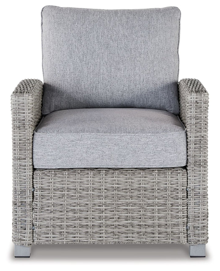 Naples Beach - Light Gray - Lounge Chair w/Cushion