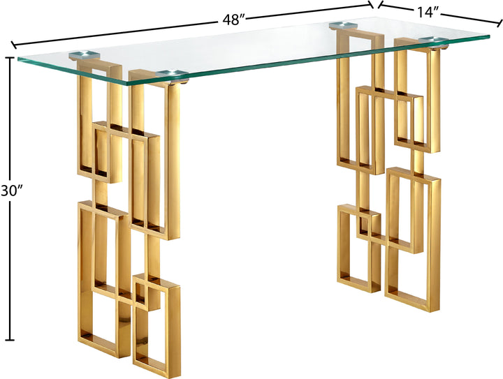 Pierre - Console Table - Gold