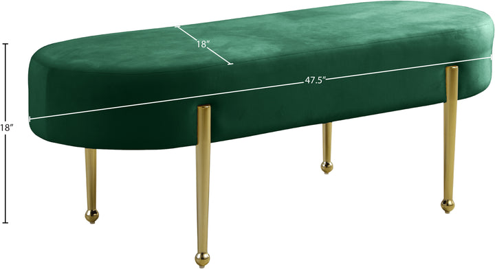 Gia - Velvet Bench