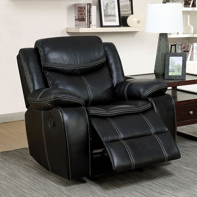 CM6981-CH RECLINER CHAIR BLACK (FOA)