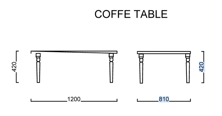 Victoria Coffee Table