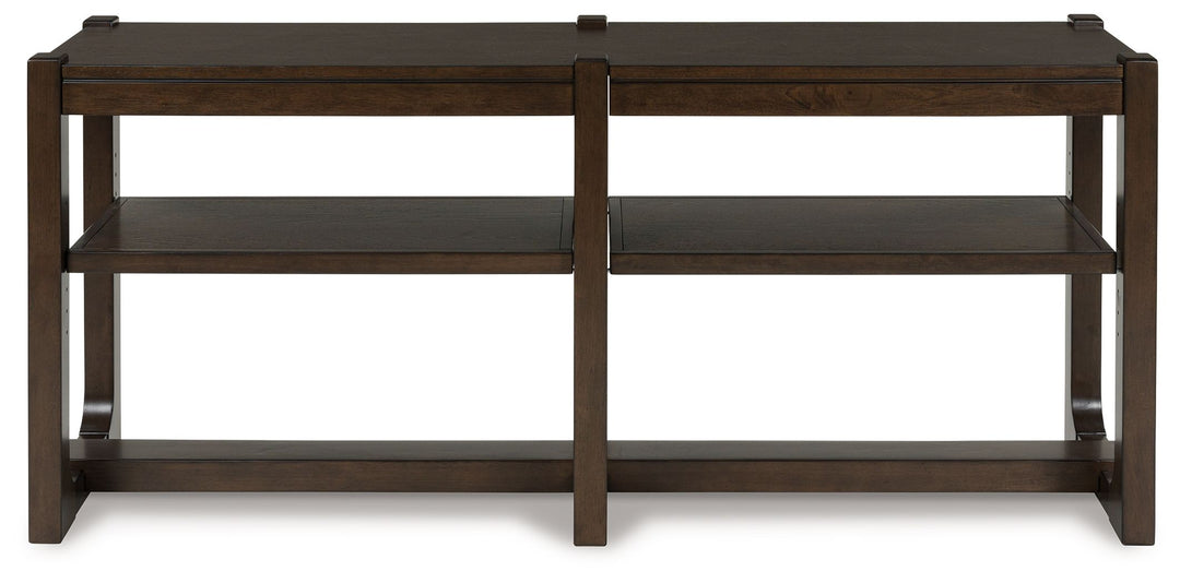 Breckington - Dark Brown - Sofa Table