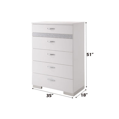Naima II - Chest - White High Gloss
