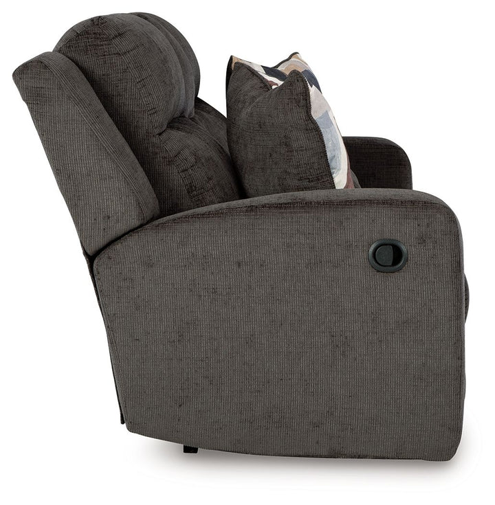 Kanlow - Dbl Reclining Loveseat With Console