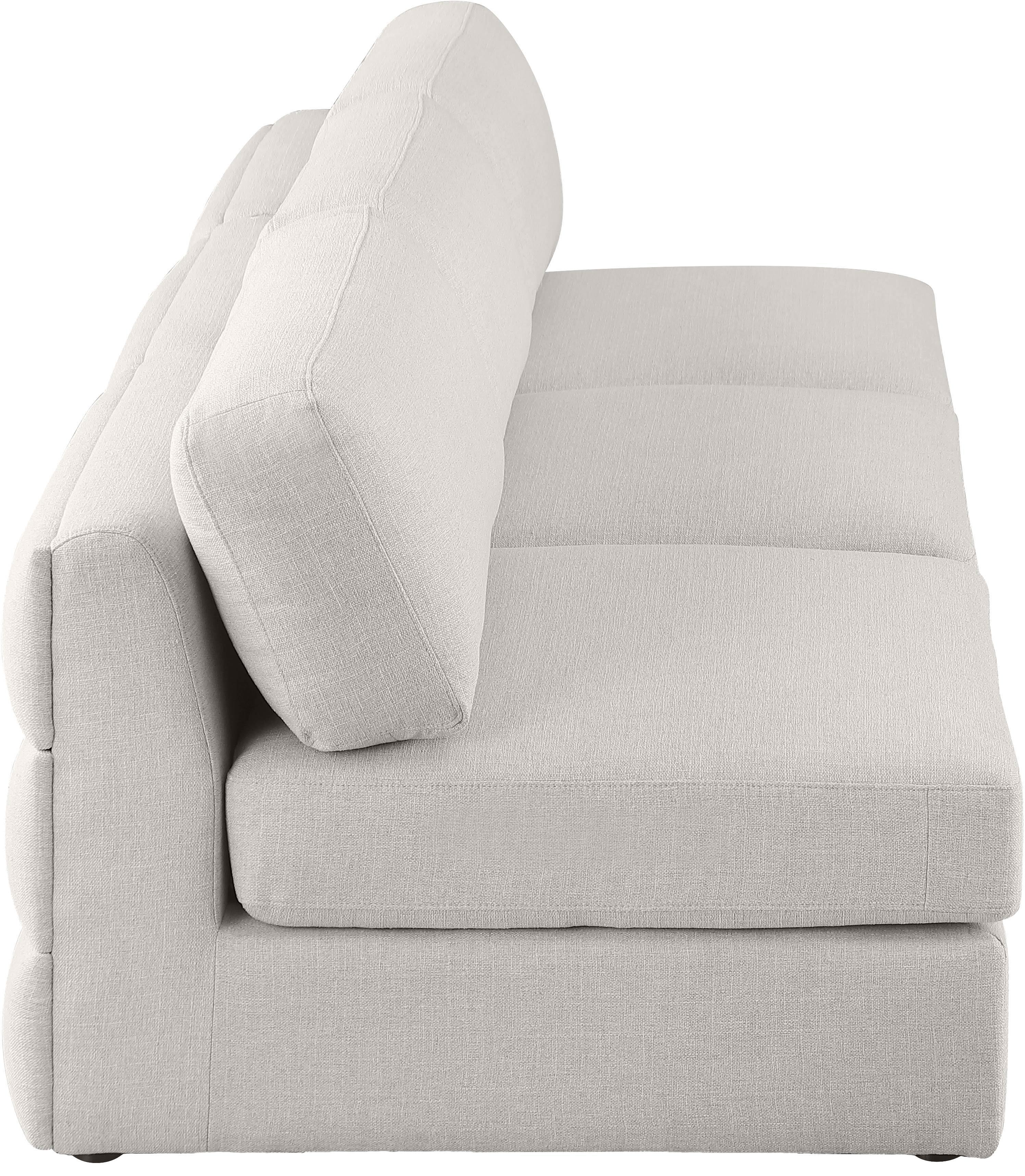 Beckham - Modular 3 Seat Armless Sofa