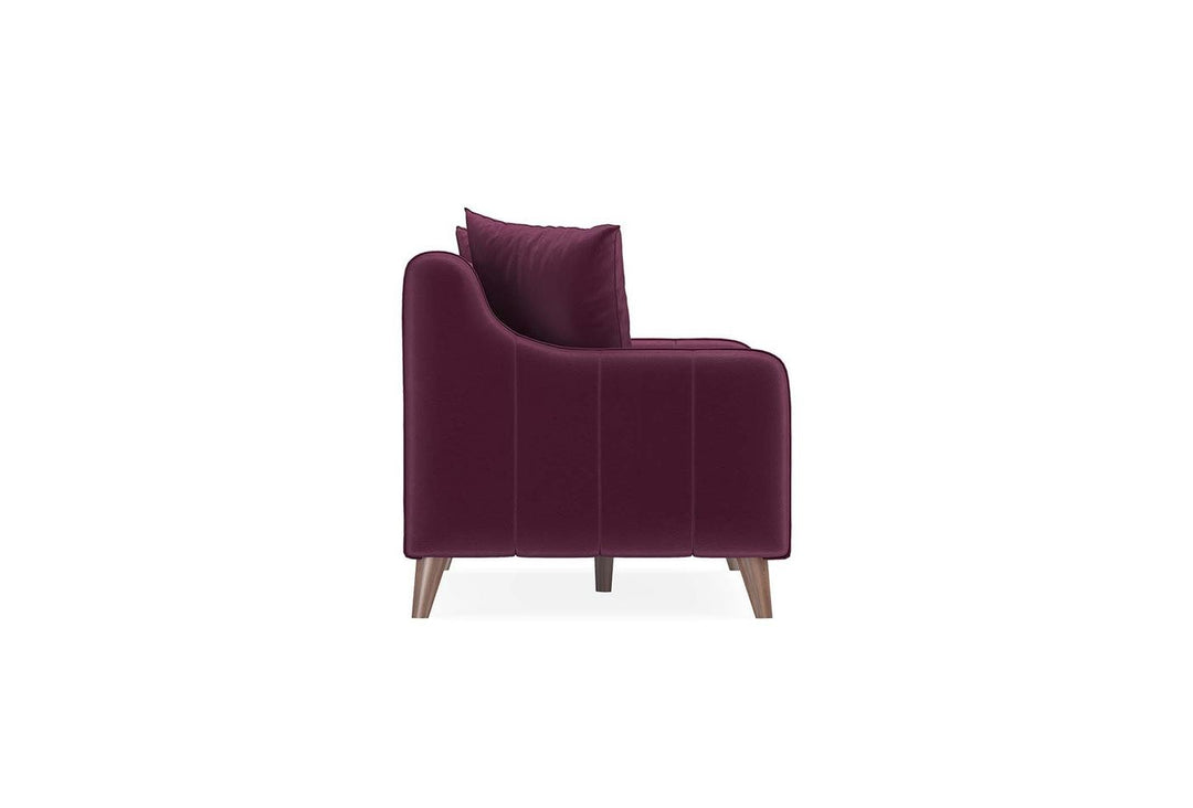 Burgundy Colt Feather Fabia 3-Seater Sofa Bed with Storage