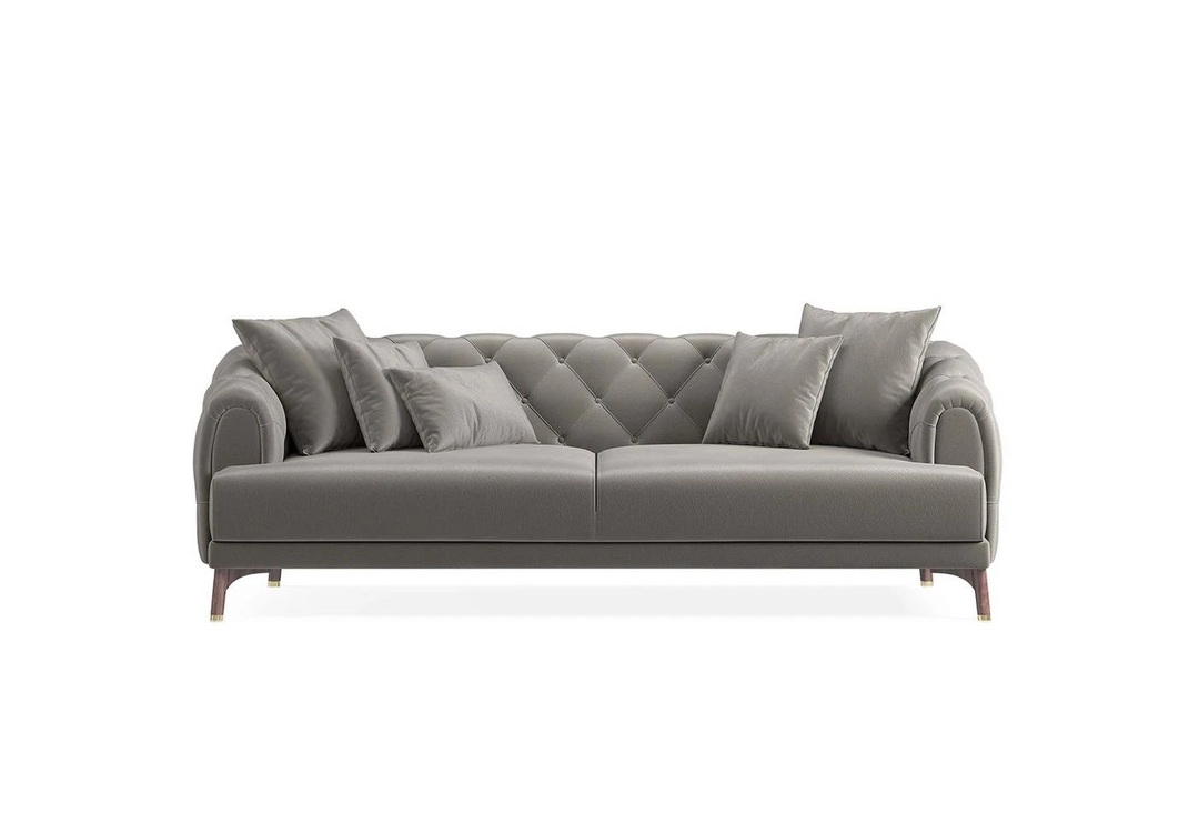 Dark Grey Colt Feather Navona 3-Seater Sofa