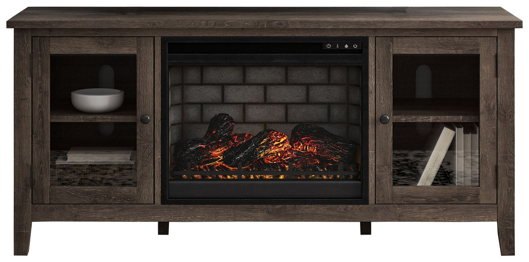 Arlenbry - TV Stand With Fireplace