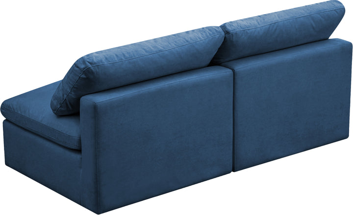 Plush - Modular Armless 2 Seat Sofa