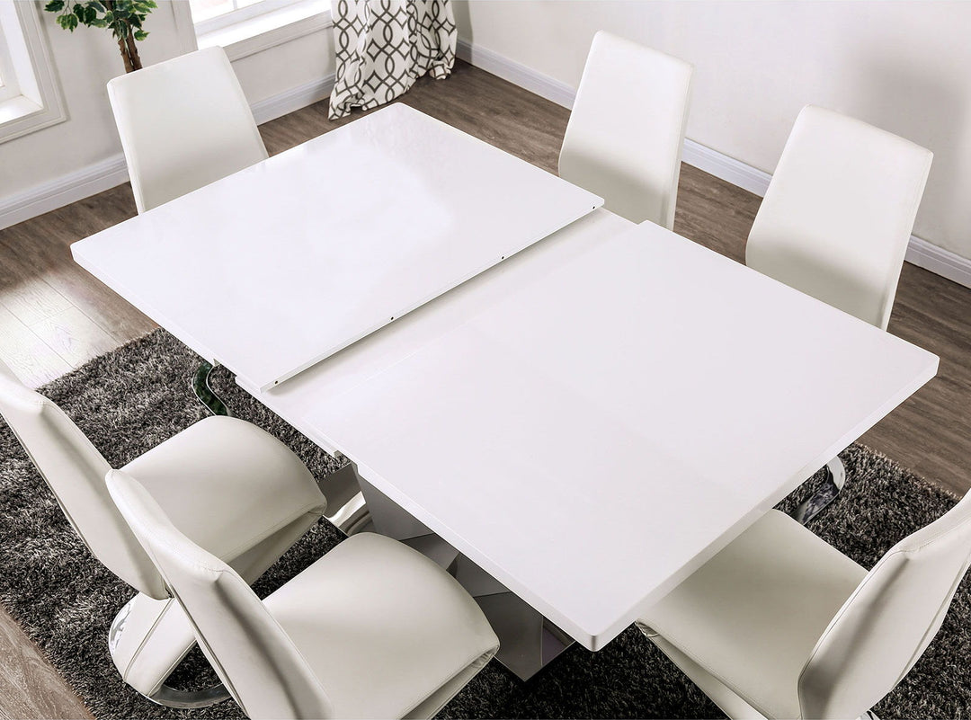 Zain - Dining Table - White