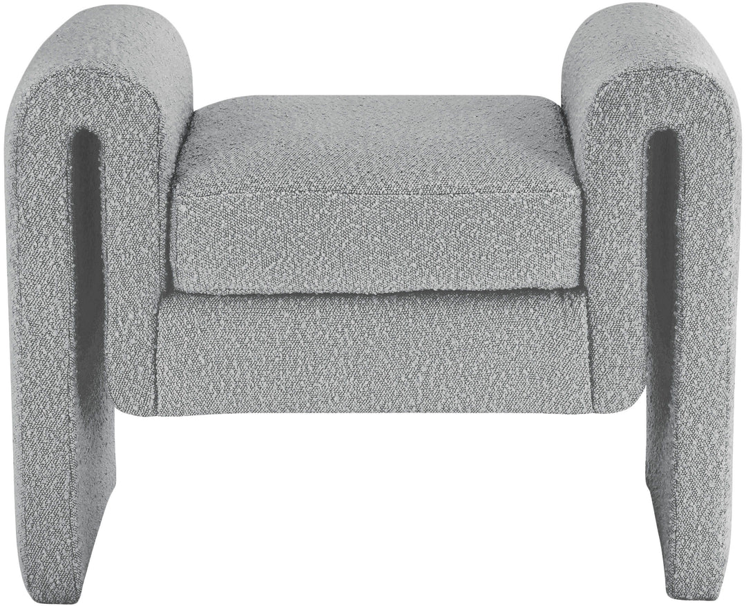 Stylus - Bench - Gray - Fabric