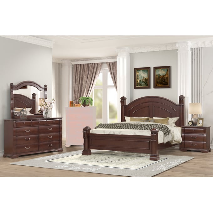 Aspen Brown Bedroom Set