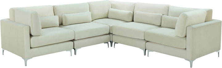 Julia - Modular Sectional - Cream - Fabric