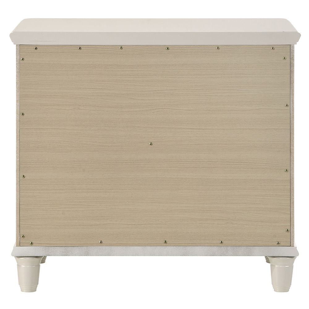 Laveda - Nightstand - Pearl White Finish