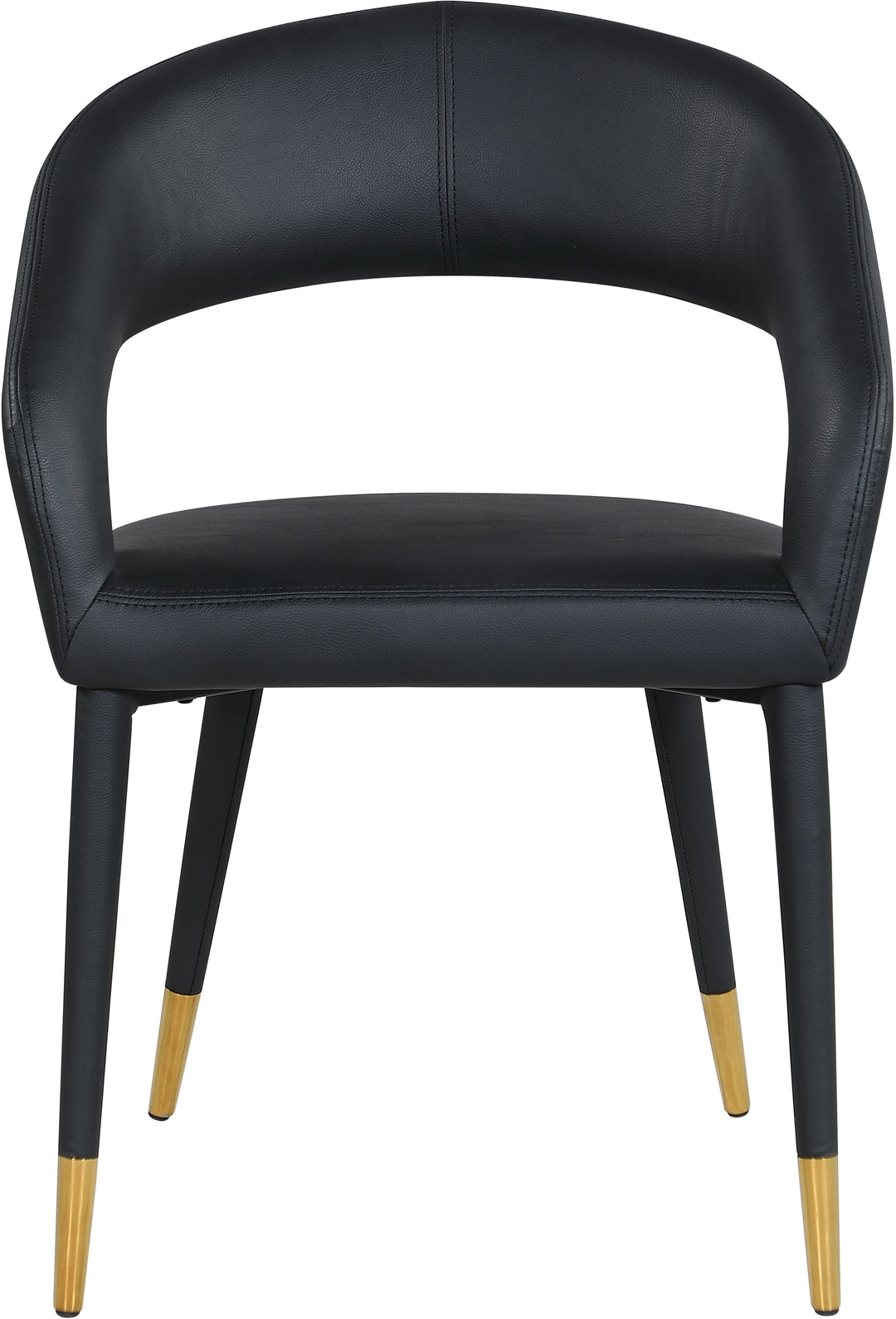 Destiny - Dining Chair - Black - Faux Leather