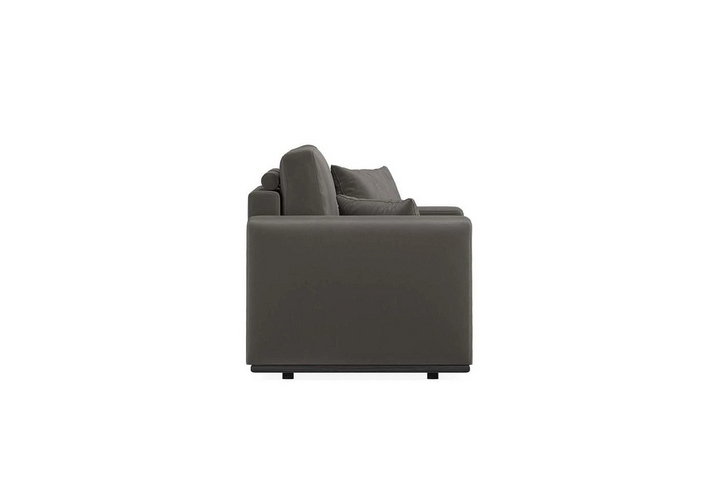 Carino 2-Seater Sofa Bed with Storage, Colt Feather (Dark Grey)