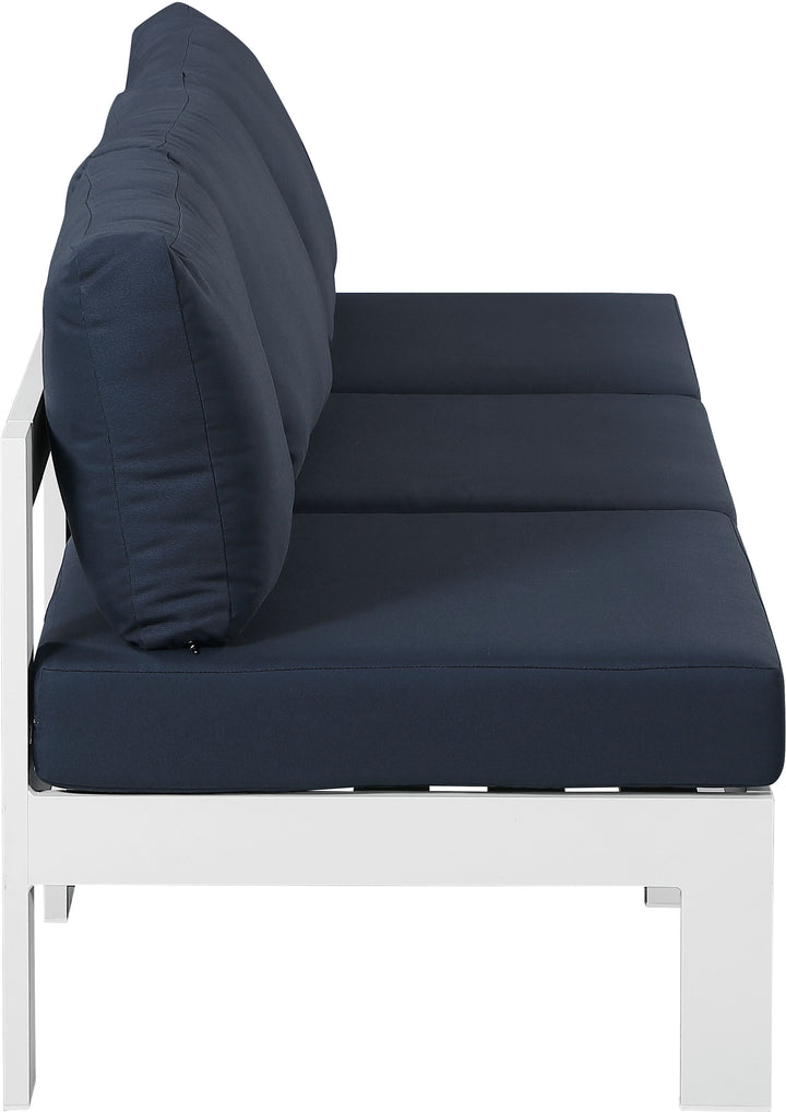 Nizuc - Outdoor Patio Modular Sofa - Navy - Fabric