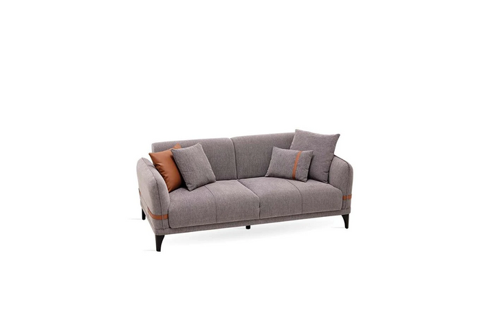 Linz 2.5-Seater Sofa, Linen (Grey)