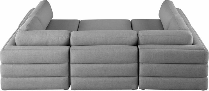 Beckham - Modular Sectional 6 Piece - Gray