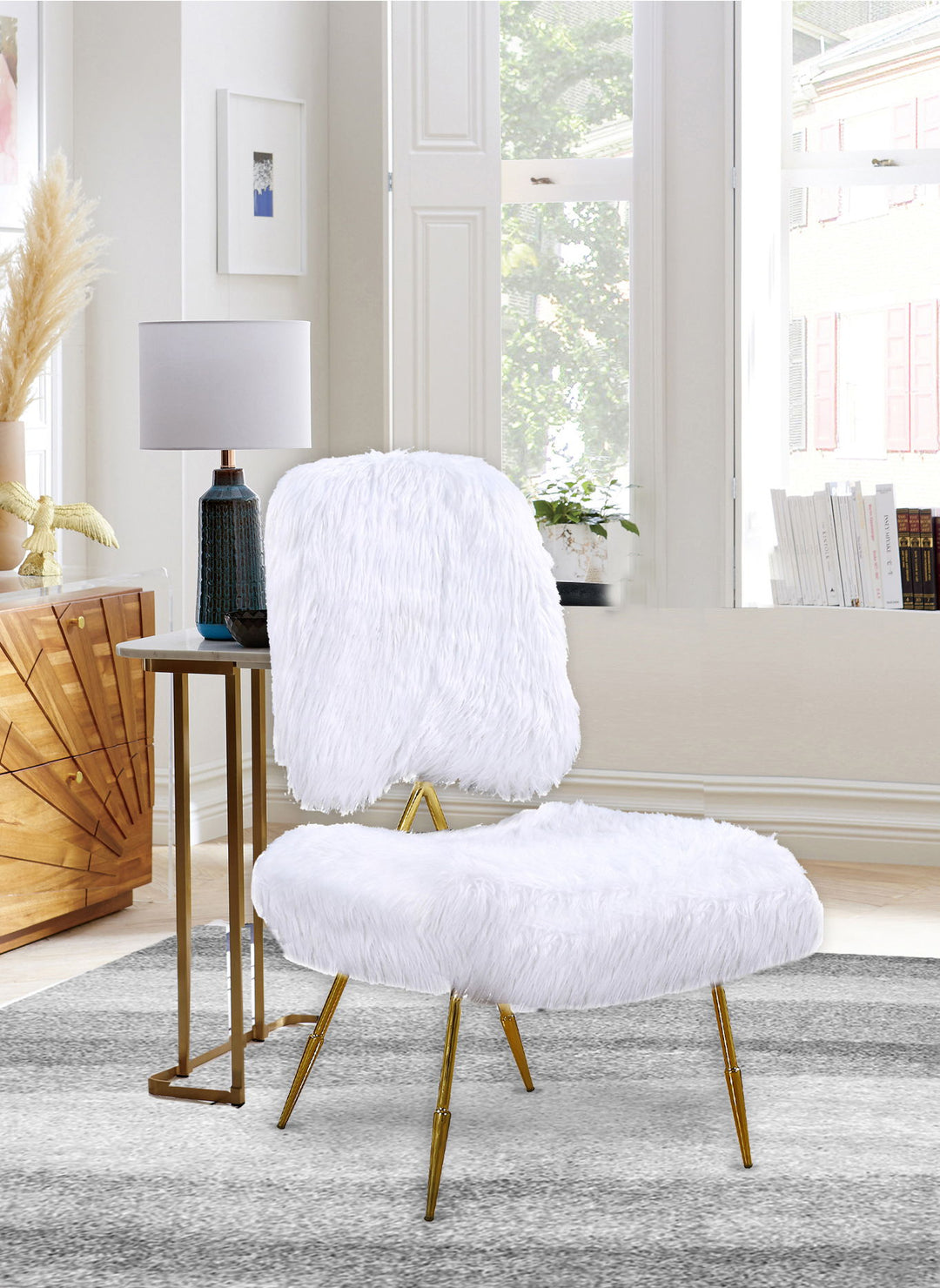 Magnolia - Accent Chair - White