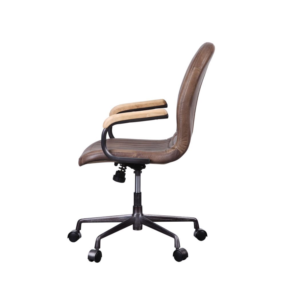 Acis - Executive Office Chair - Vintage Chocolate Top Grain Leather