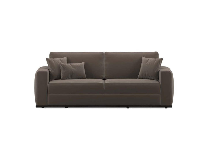 Carino 3-Seater Sofa Bed with Storage, Colt Feather (Brown)