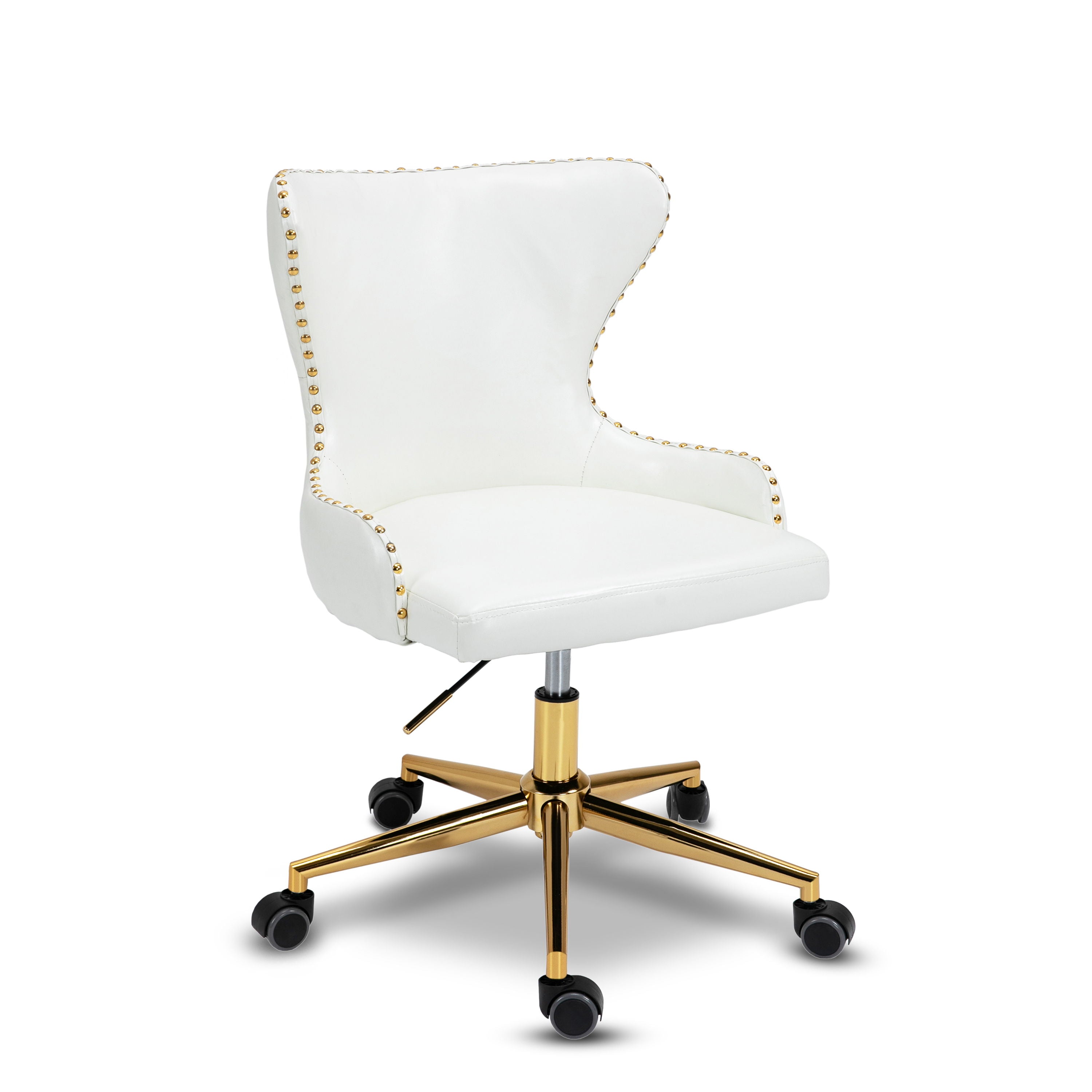 Hendrix - Office Chair with Gold Legs