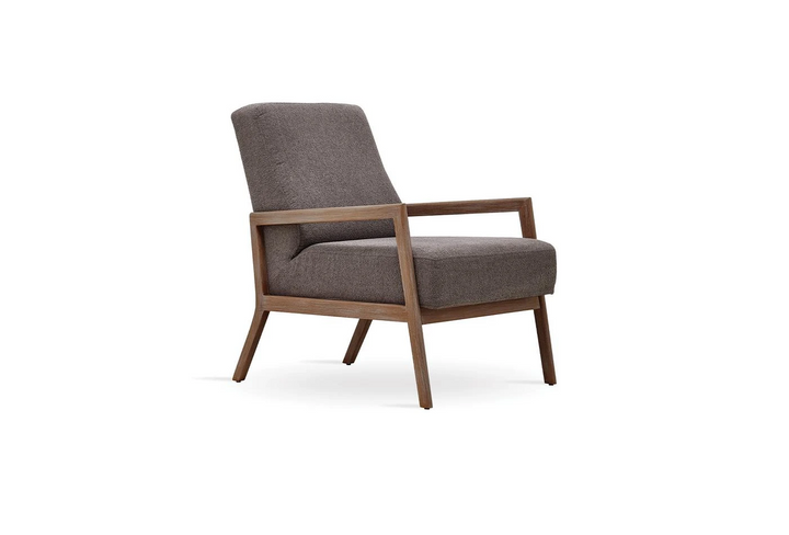 Taupe Boucle Basel Armchair