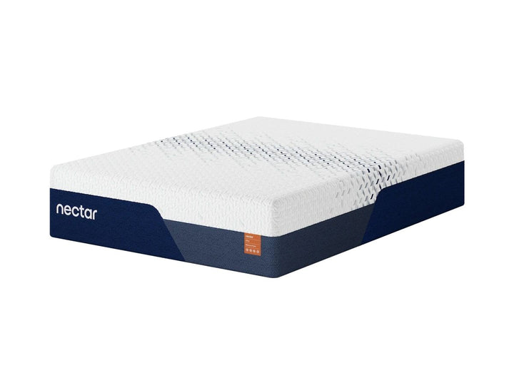 Nectar Ultra Memory Foam 5.1 - White - Full Mattress - Fabric