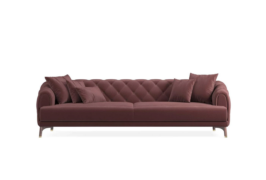 Purple Colt Feather Navona 4-Seater Sofa