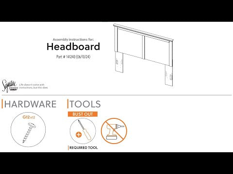 Bostwick - Youth Panel Headboard