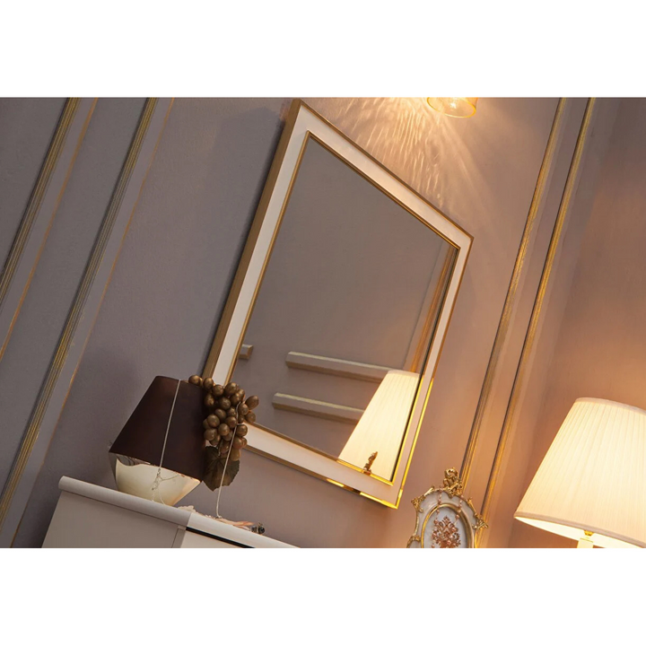 Opak White Mistral Mirror